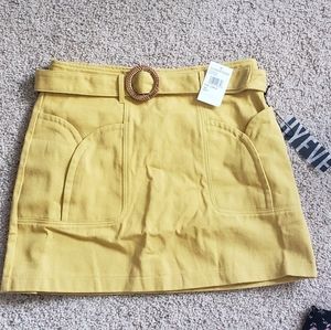 Yellow skirt